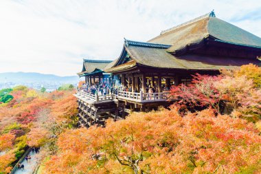 Kiyomizu tapınağında güzel mimari