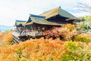 Kiyomizu tapınağında güzel mimari