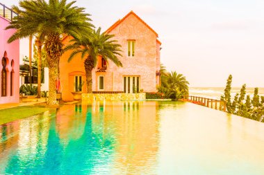 Güzel lüks Yüzme Havuzu resort