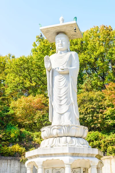 Bongeunsa tempel in Seoul stad — Stockfoto