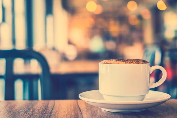 Tazza di caffè caldo — Foto Stock