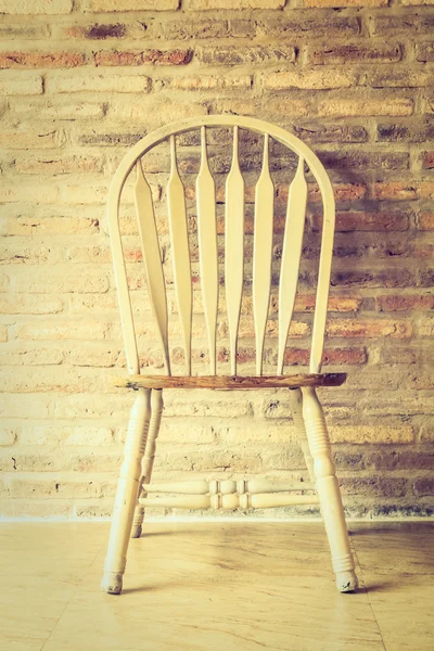 Silla de madera interior de la casa — Foto de Stock