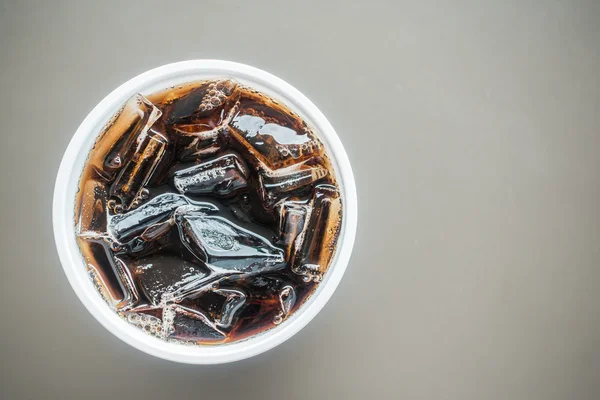 Ice cola glas — Stockfoto