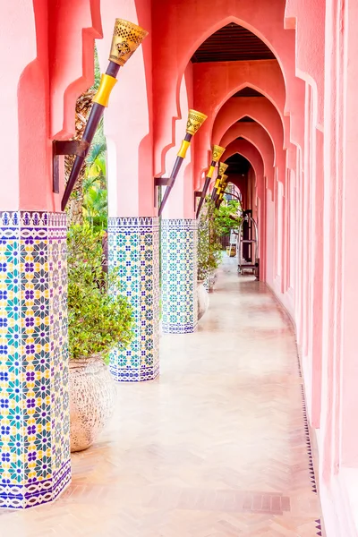 Architektur im marokkanischen Stil — Stockfoto