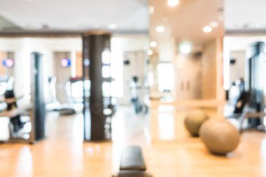 Fitness ve spor salonu oda bulanıklık