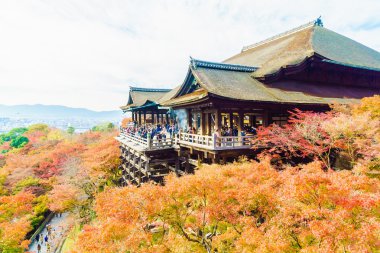 Kiyomizu tapınağında güzel mimari