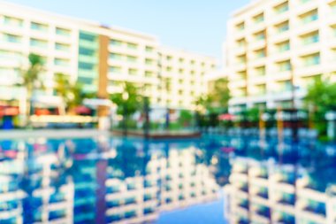 Havuzu otel resort bulanıklık