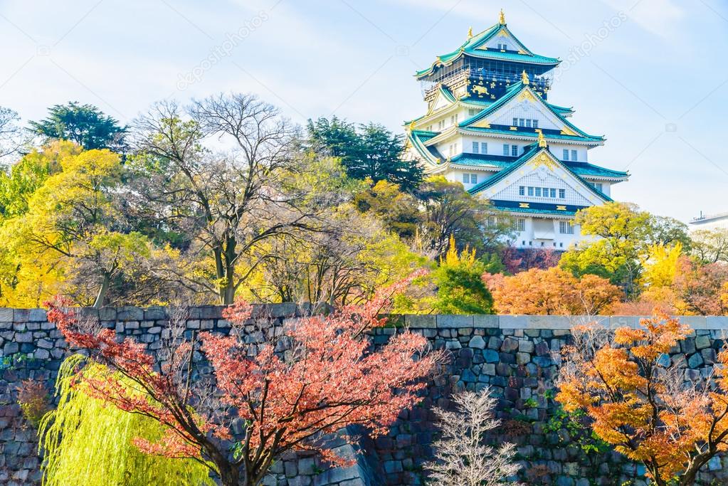 Beautiful Osaka castle