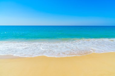 Güzel sahil ve deniz