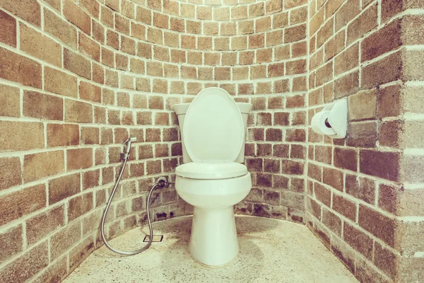 Εσωτερικό δωμάτιο τουαλέτα — Φωτογραφία Αρχείου
