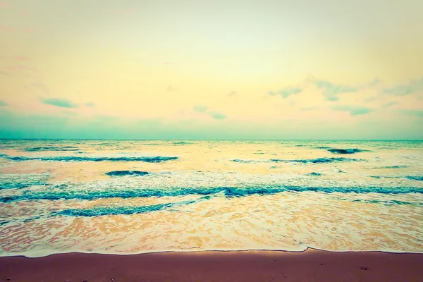 Винтажное море и пляж — стоковое фото