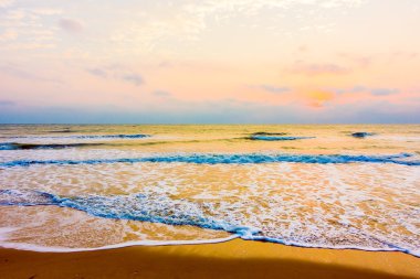 Vintage deniz ve plaj