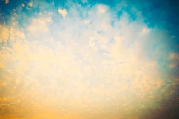 Vintage clouds on sky — Stock Photo, Image