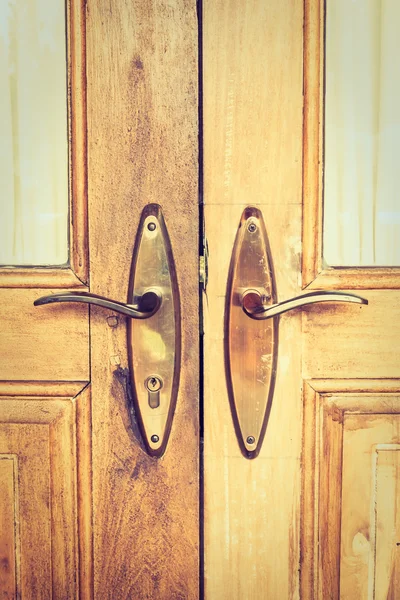 Stary wzór drzwi gałki — Zdjęcie stockowe