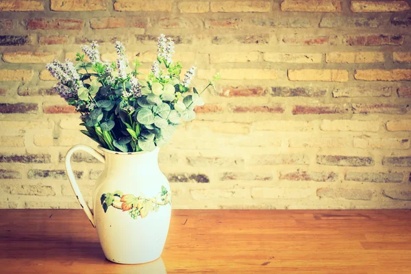 Vase plant decoration of room — Stock Photo, Image