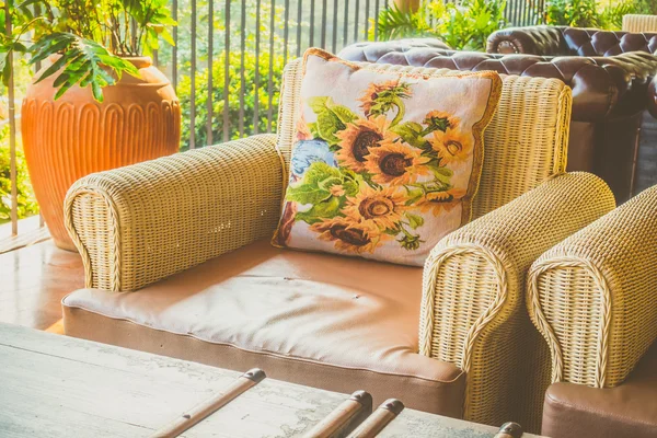 Sofa in living room interior — Stock Photo, Image