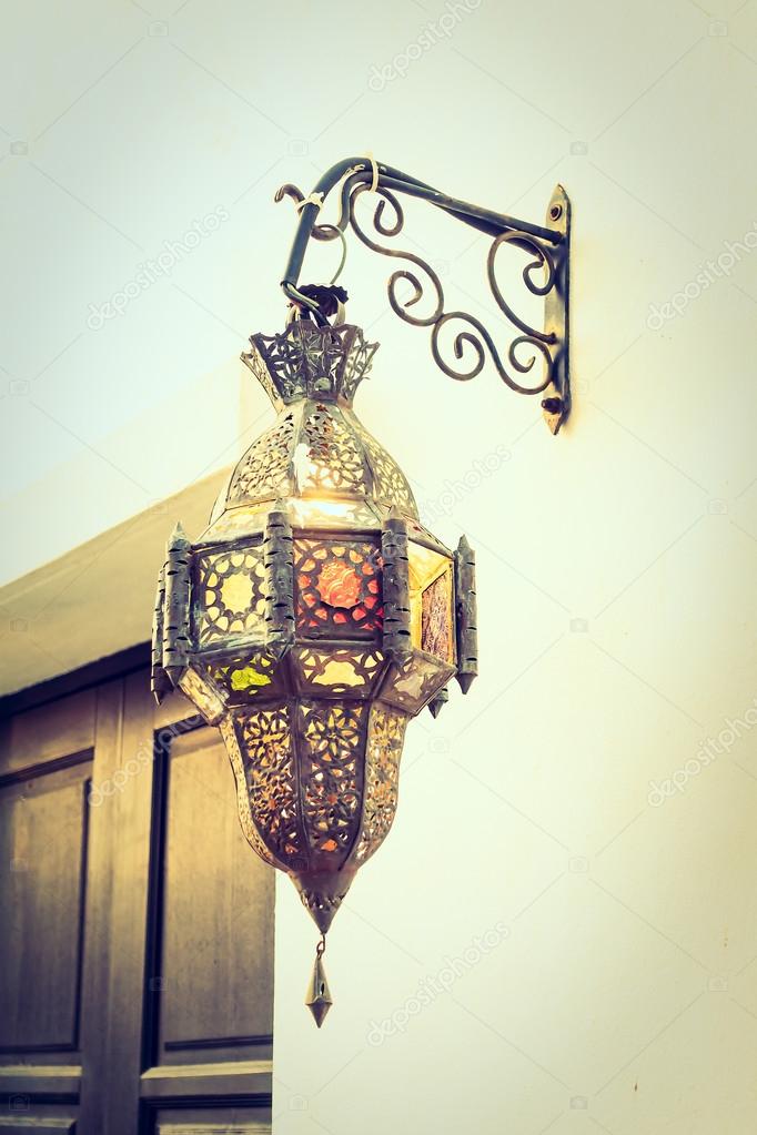 Lantern with moroccan style