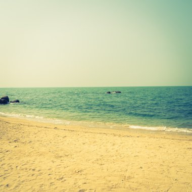 Güzel sahil ve deniz