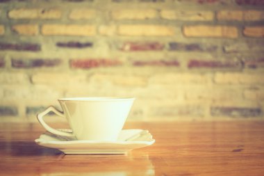 beyaz kahve fincanı