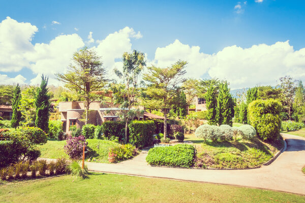 Красивое здание архитектуры
