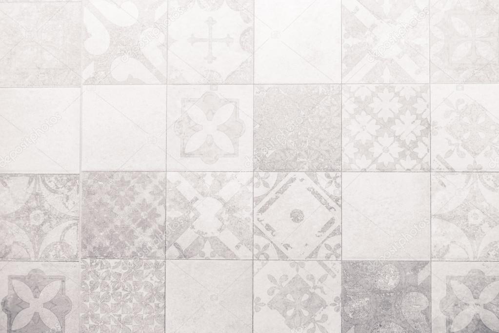 Gray and white tiles wall textures