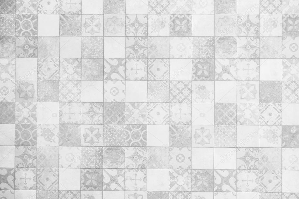 Gray and white tiles wall textures