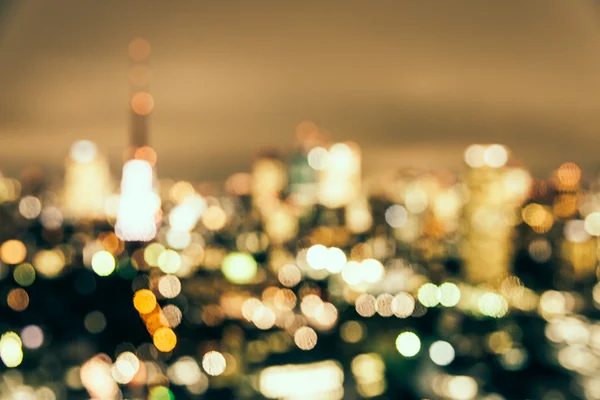 Blur bokeh Tóquio cidade fundo — Fotografia de Stock