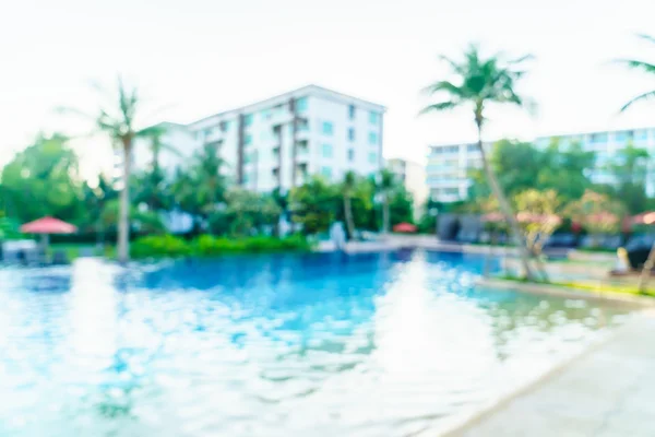 Hotel Pool Resort verschwimmen — Stockfoto