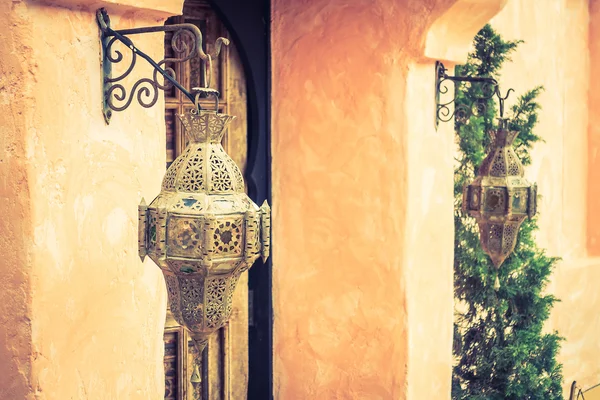 Lucerna v Maroku stylu — Stock fotografie