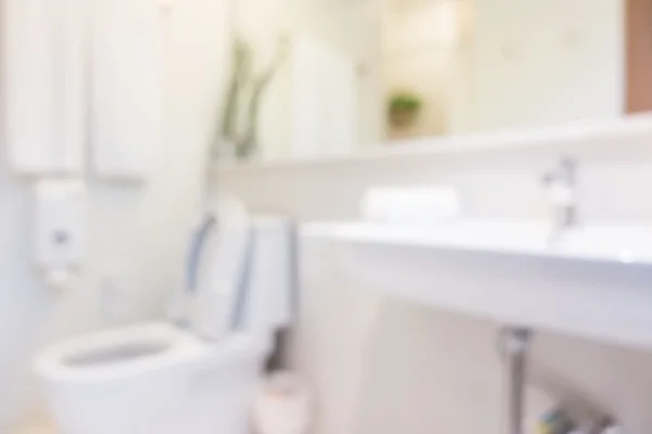 Blur toilet room interior — Stock Photo, Image