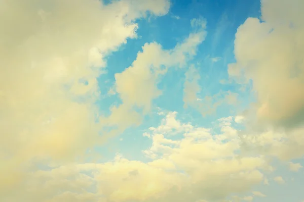 ビンテージの雲空 — ストック写真