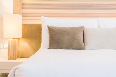 Güzel lüks otel yatak odası