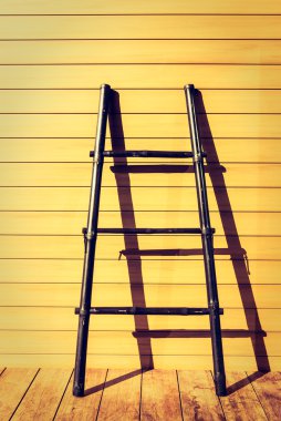 Ahşap beton merdiven