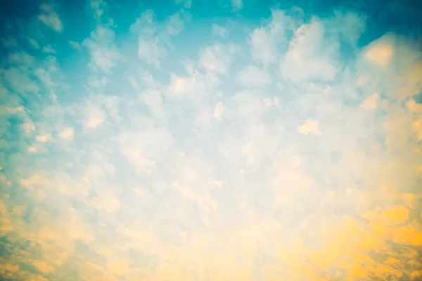 Vintage clouds on sky — Stock Photo, Image