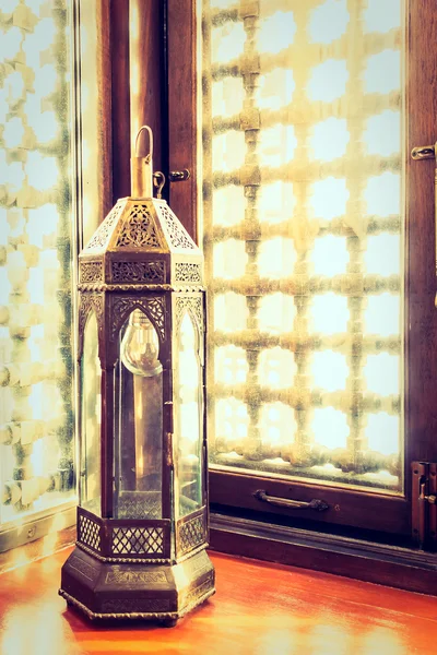 Ліхтар у стилі Марокко — стокове фото
