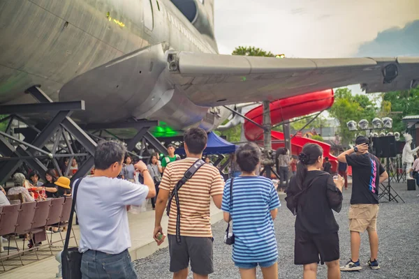 Bangkok Thajsko Července 2017 Neznámí Obchoďáku Chang Chui Bangkoku Chang — Stock fotografie