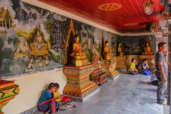 chiang mai/Thailand - 16 July 2016:Unacquainted Tourists in Wat Phra That Doi Suthep at Chiang mai city Thailand.Wat Phra That Doi Suthep is the Most important Temple of Chiang mai people