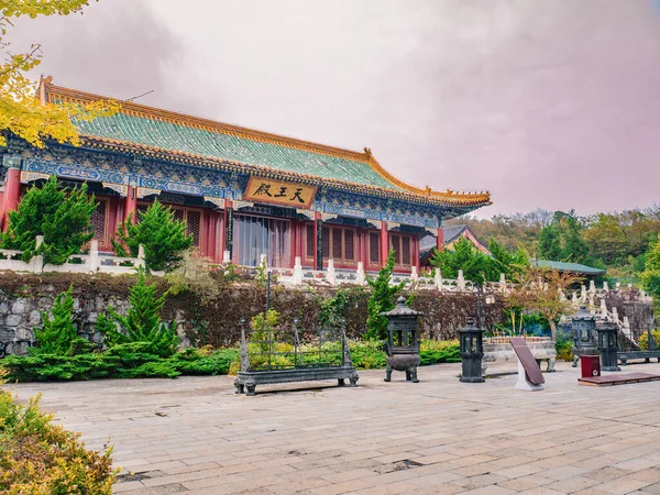 中国张家界市天门山天门寺的天王谷建筑 — 图库照片