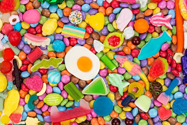 Bunte leckere Bonbons — Stockfoto