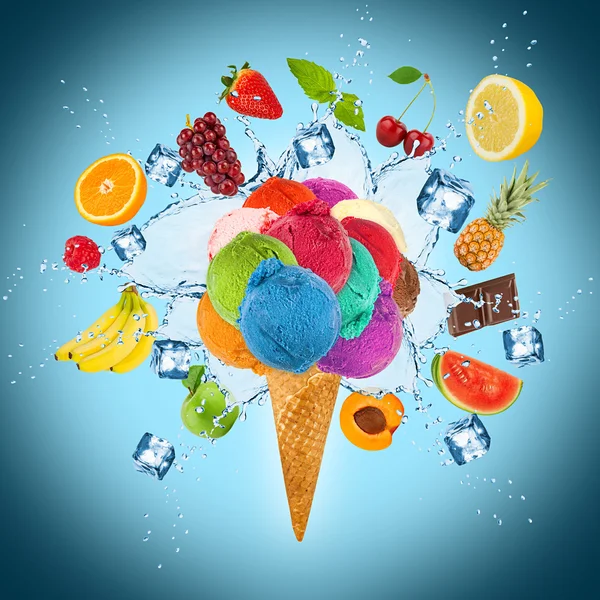 Ice cream concept — Stock Photo, Image
