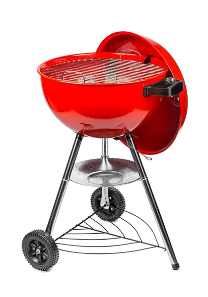 Rode waterkoker grill — Stockfoto