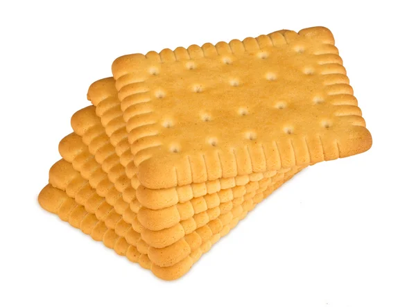 Stapel boter koekjes — Stockfoto