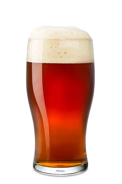 Färska pint öl — Stockfoto