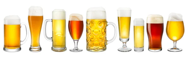 Vers bier collectie — Stockfoto