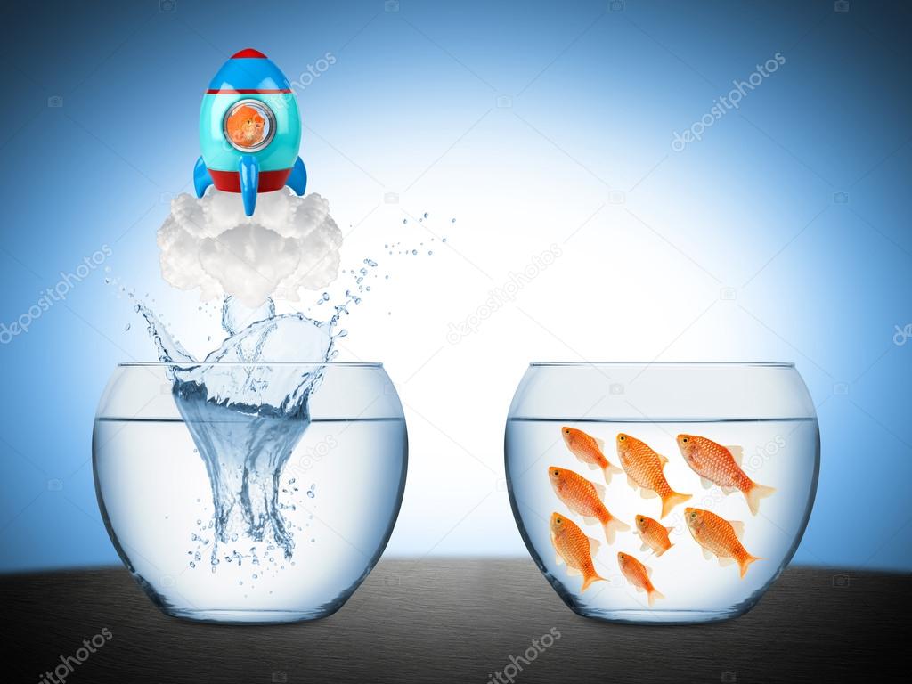 fish rocket concept