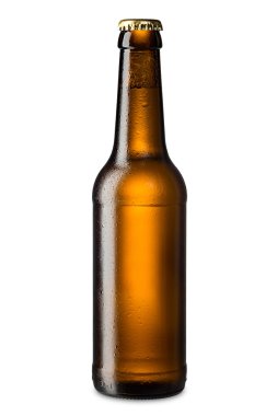 buz soğuk bira şişesi