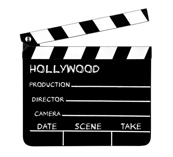 Hollywood Clapperboard — Zdjęcie stockowe