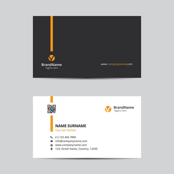 İş Kart Şablonu Vektör Tasarımı