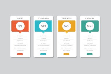 Fiyat Tablosu Şablon Tasarımı