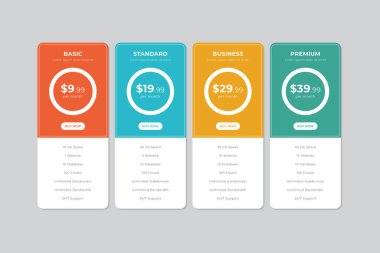 Fiyat Tablosu Şablon Tasarımı